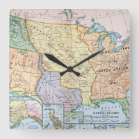 Carte : Expansion américaine, 1905