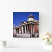 Horloge Carrée Carte postale (Maison)