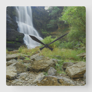 Horloge Carrée Cascade