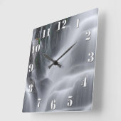 Horloge Carrée Cascade (Angle)