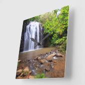 Horloge Carrée Cascade d'Ellinjaa, Australie (Angle)