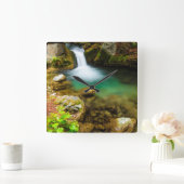 Horloge Carrée Cascade sur Hare Creek, Californie (Maison)