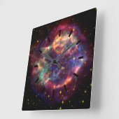 Horloge Carrée Cassiopeia Galaxy Remnant Supernova (Angle)