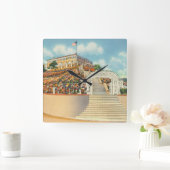 Horloge Carrée Catalina (Maison)