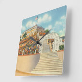 Horloge Carrée Catalina (Angle)