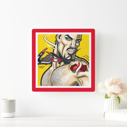 Horloge Carrée C'est simple ! (Maison)