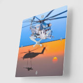 HORLOGE CARRÉE CH-53E SUPER STALLION (Angle)