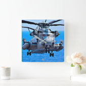 HORLOGE CARRÉE CH-53E SUPER STALLION (Maison)