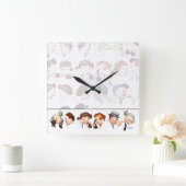 Horloge Carrée Chaîne de Gossip 4 (Maison)