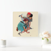 Horloge Carrée Champion de marbre (Maison)