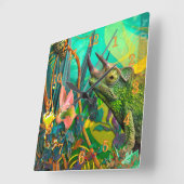 HORLOGE CARRÉE CHANGELING CHAMELEON (Angle)