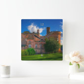 Horloge Carrée Château Dalhousie, Midlothian, Écosse (Maison)