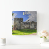 Horloge Carrée Château médiéval de Chepstow Monmouthshire, Pays d (Maison)