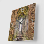 Horloge Carrée Château médiéval de Chepstow Monmouthshire, Pays d (Angle)