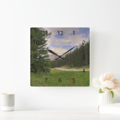 Horloge Carrée Château Mountain Banff (Maison)