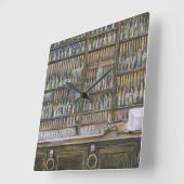 Horloge Carrée Chaud, mais pas en mouvement (Angle)