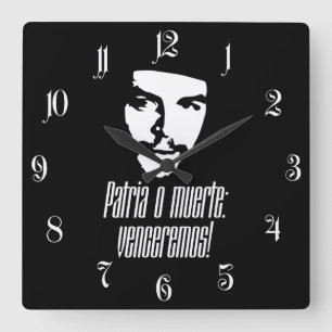 Horloge Carrée Che Guevara