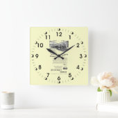 Horloge Carrée Chemin de fer de Lehigh Valley-A Deuxième siècle d (Maison)