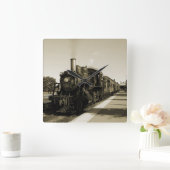 Horloge Carrée Chemin de fer historique (Maison)