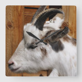 HORLOGE CARRÉE CHÈQUE CUTE (Recto)