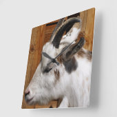 HORLOGE CARRÉE CHÈQUE CUTE (Angle)