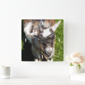 HORLOGE CARRÉE CHÈQUE CUTE (Maison)