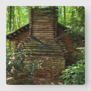 Horloge Carrée Cherokee, Cabine amérindien du XVIIIe siècle