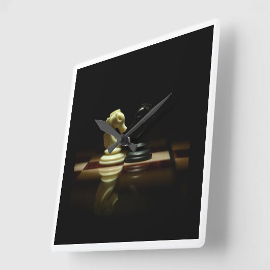 Horloge Carrée chess clock (Angle)