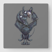 Horloge Carrée Chew Toy (Recto)