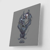 Horloge Carrée Chew Toy (Angle)