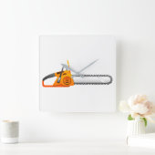 Horloge Carrée Chien (Maison)