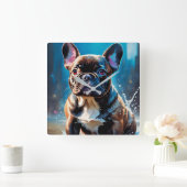 Horloge Carrée Chippon français (Maison)