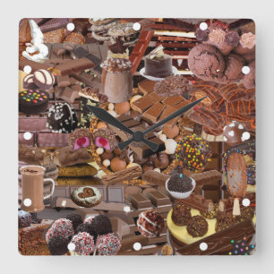 Horloge Carrée Chockabkie