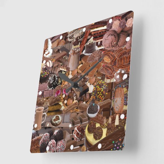 Horloge Carrée Chockabkie (Angle)