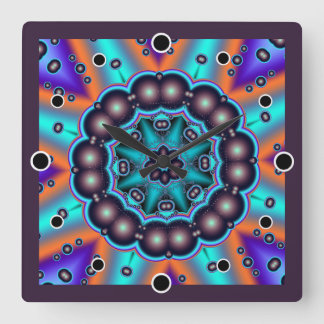 Horloge Carrée Chocolate box