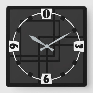 Horloge Carrée Choisissez votre couleur