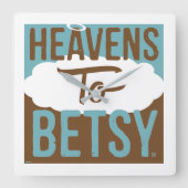 Horloge Carrée Cieux à Betsy (Recto)