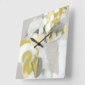 Horloge Carrée Citron (Angle)