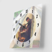 Horloge Carrée Civil War (Angle)