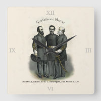 Civil War Heroes Stonewall Beauregard