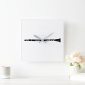 Horloge Carrée Clarinet (Maison)