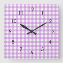 Classique En vichy Plaid Lilac Pastel Esthétique 
