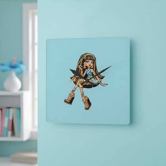 Horloge Carrée Cleo Clock