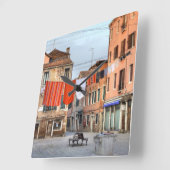 Horloge Carrée Cloches À Campo Ruga (Angle)