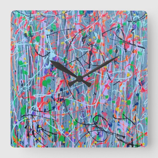 Horloge Carrée Clock (Recto)