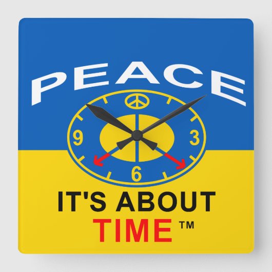 Horloge Carrée Clock (Recto)