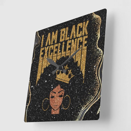 Horloge Carrée Clock (Angle)