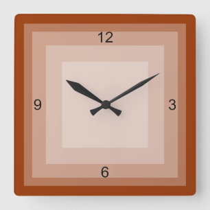 Horloge Carrée Clock