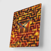 Horloge Carrée Clock (Angle)