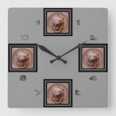 Horloge Carrée Clock (Recto)